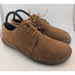 Canyon River Blues Size 9 Women's Leather Oxford Shoes Brown Tan Vintage 90s
